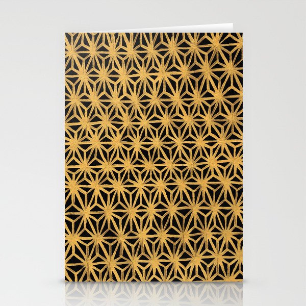 Diamond Star gold and black Stationery Cards