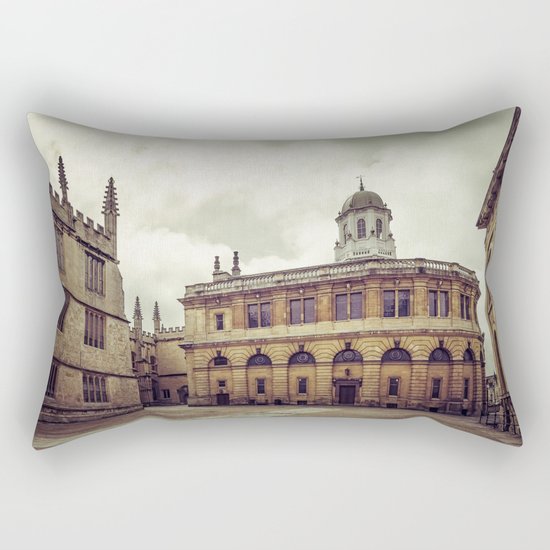 Oxford: Sheldonian Theater Rectangular Pillow