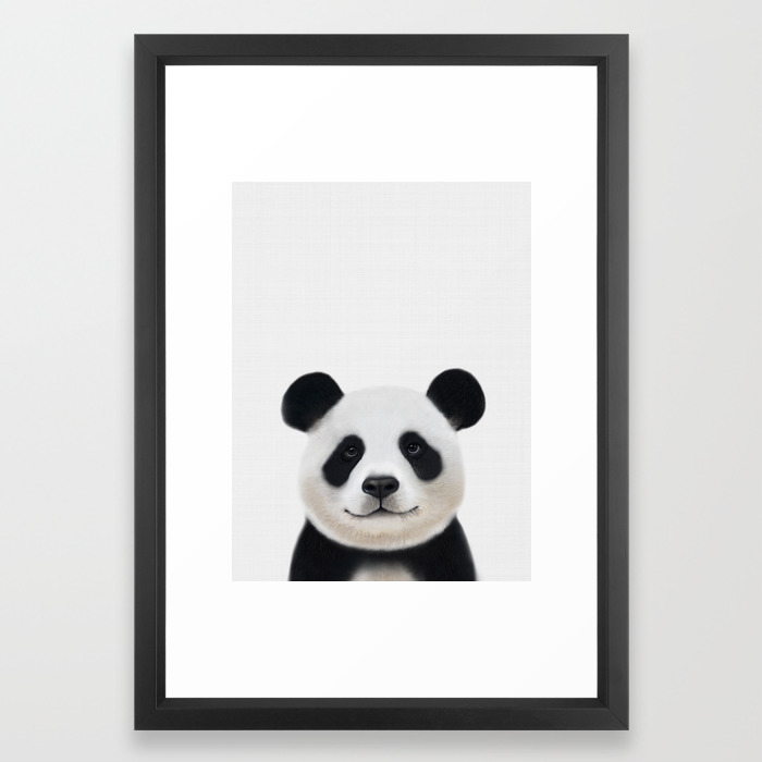 Panda Print Nursery Art Decor Animal Baby Animals Framed Panda Print Nursery Art Decor Animal Baby Animals Framed