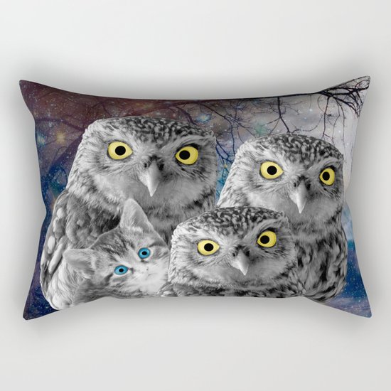 Who Dat Cat Rectangular Pillow
