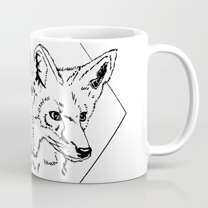 Fox Twins (white) Coffee Mug