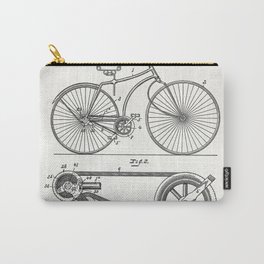 Bicycle Old Patent Carry-All Pouch