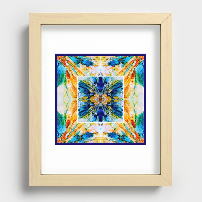 Ink Universe_Sea of the Sun Recessed Framed Print