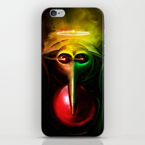 Sachiel the Risen. 3rd Angel of Evangelion Digital Painting iPhone & iPod Skin
