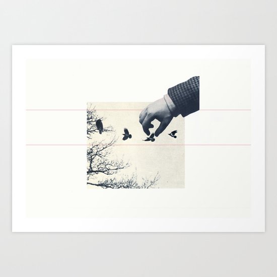 the bird Art Print