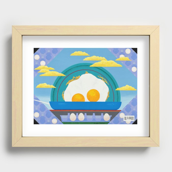 Sunny Up (On The Range) Recessed Framed Print