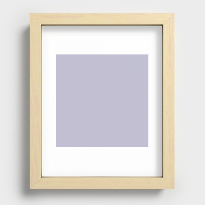 Moondust Purple Recessed Framed Print