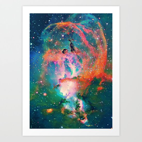 Wing Nebula Art Print