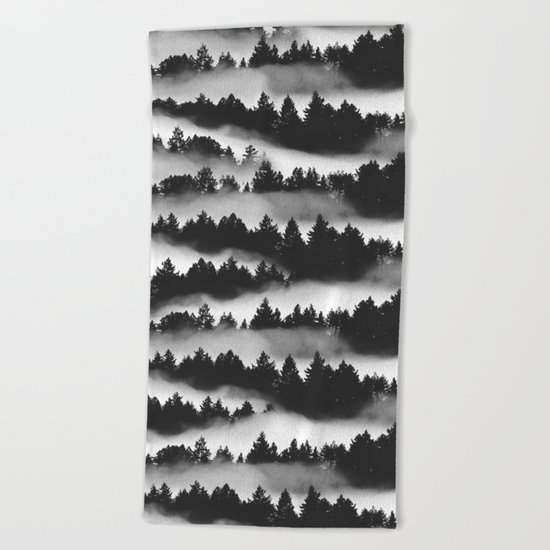 Don't Get Lost in Mist Beach Towel