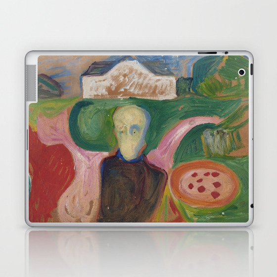 Landowner in the Park (1903) Edvard Munch Laptop & iPad Skin