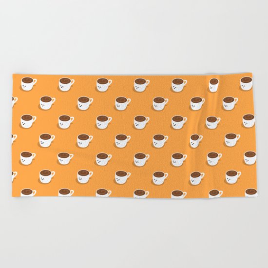 Coffee? Beach Towel