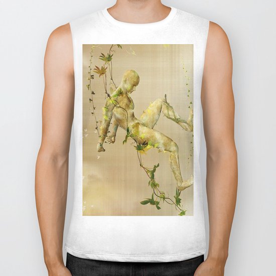 The man vegetable Biker Tank