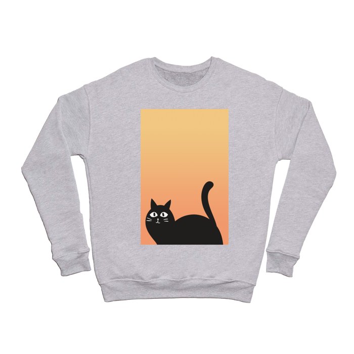 Cat crewneck deals sweatshirt