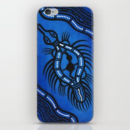 Authentic Aboriginal Art - Echidna (2022) iPhone Skin
