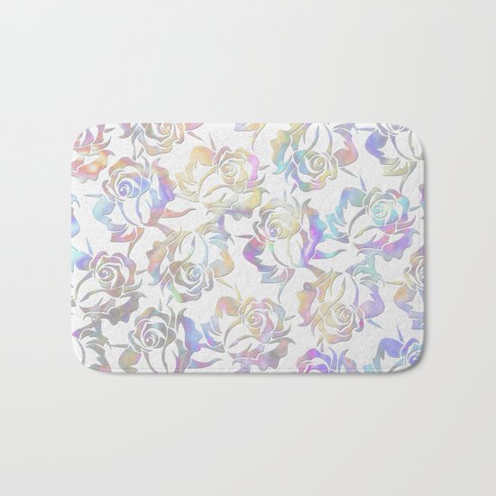 Rose pattern 2 Bath Mat