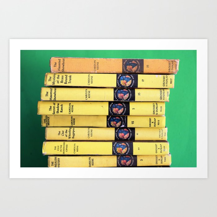 Nancy Drew Stack - Kunstdrucke Nancy Drew Stack - Kunstdrucke