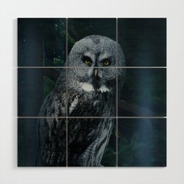 Ghost of the Forest Wood Wall Art