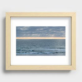 Where Sea Touches Sky Recessed Framed Print