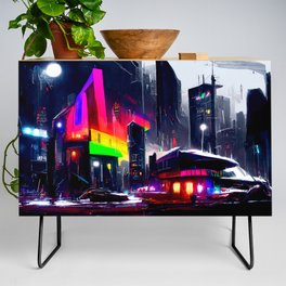 Postcards from the Future - Neon City Credenza