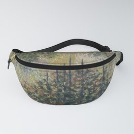Camille Monet in the Garden at Argenteuil Fanny Pack