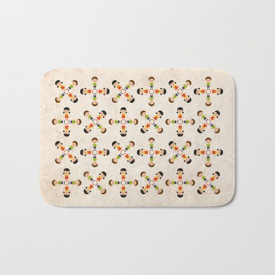 Children pattern Bath Mat