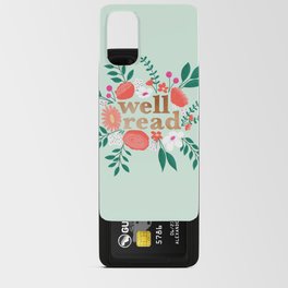 Well Read | Illustrated Florals & Hand Lettering | Quirky Pinks & Greens | Android Card Case