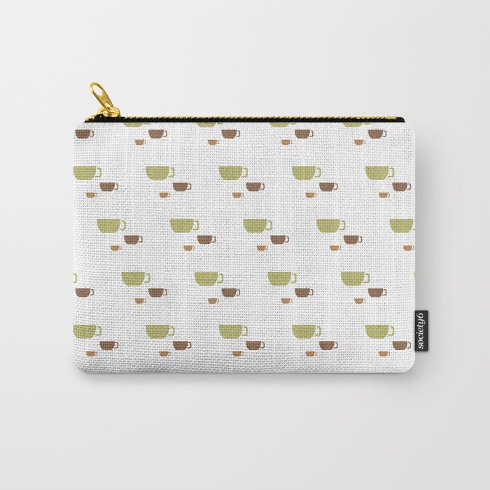CUP PATTERN Carry-All Pouch