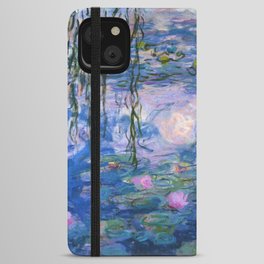 Claude Monet  -  Water Lilies iPhone Wallet Case