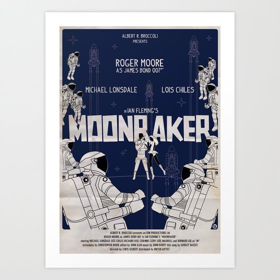 MOONRAKER Art Print