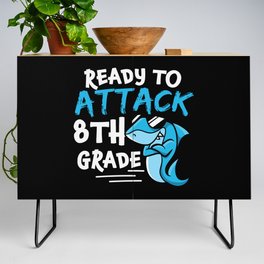 Ready To Attack 8th Grade Shark Credenza