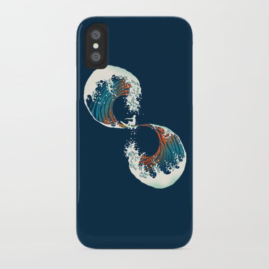 The Wave is forever iPhone Case