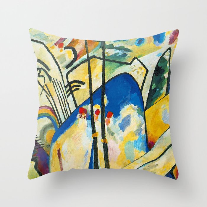 Composition IV by Vassily Kandinsky Throw Pillow