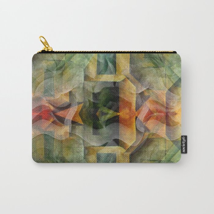 Abstract cubism Carry-All Pouch