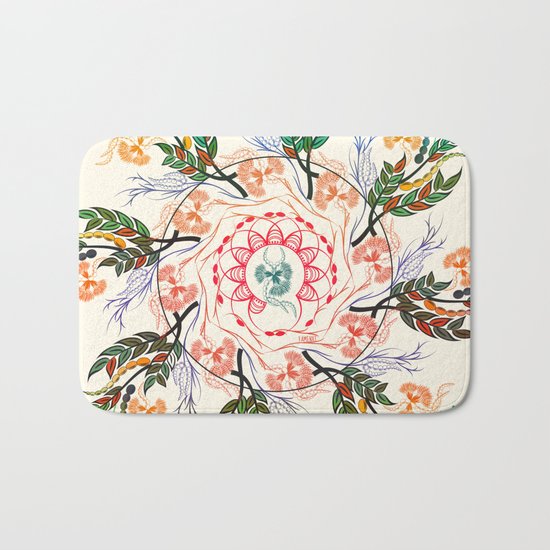Mandala Bath Mat