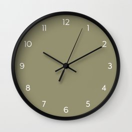 Boho Minimal Numbered Wall Clock // 62 Wall Clock