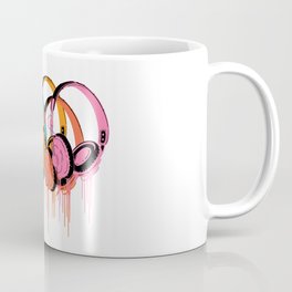 Colorful Headphones Coffee Mug