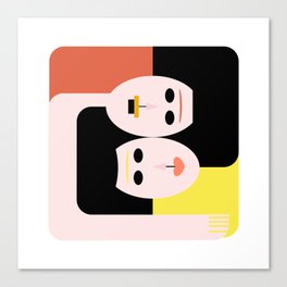 Couple in Love Canvas Print