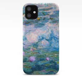 1906 Water Lilies oil on canvas. Famous vintage fine art by Claude Monet. iPhone 11 case 1906 Water Lilies oil on canvas. Famous vintage fine art by Claude Monet. iPhone 11 case