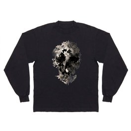 Spring Skull Monochrome Long Sleeve T-shirt