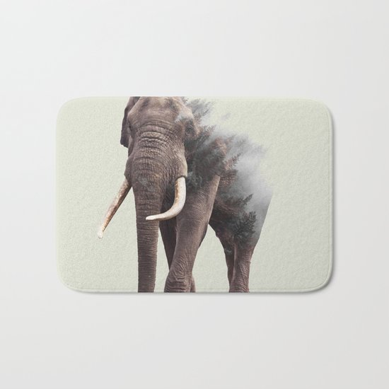 Elephantastic #society6 #decor #buyart Bath Mat