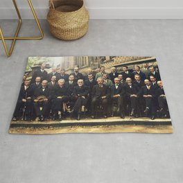 Photograph of Fifth Conference, Physics And Chemistry. Rug