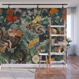 Birds and snakes Wall Mural