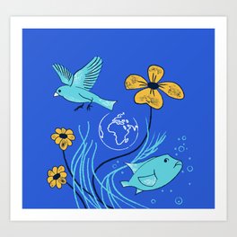 Our Earth, Our Home Art Print