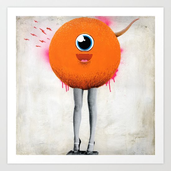Eye Spy Art Print