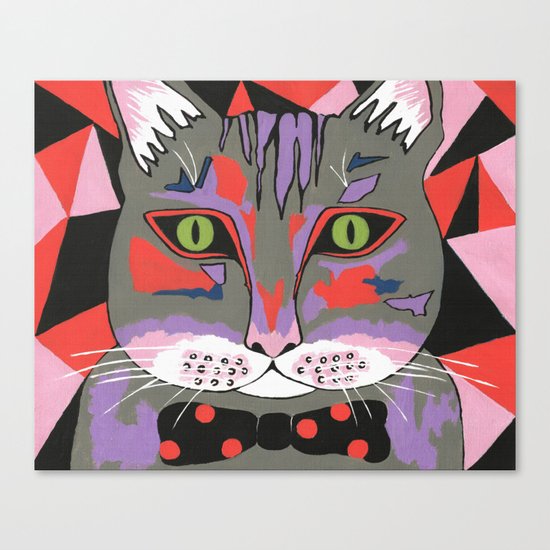 Mr Cat Canvas Print