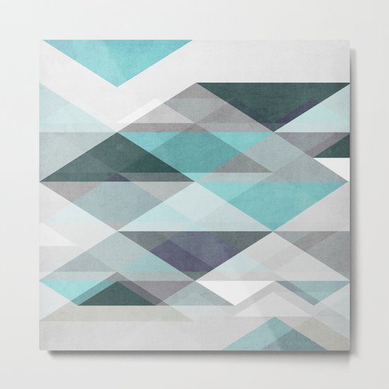 Nordic Combination 1 X Metal Print