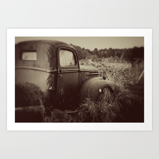 The Past Art Print