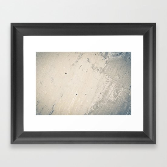 Wall Textures Framed Art Print