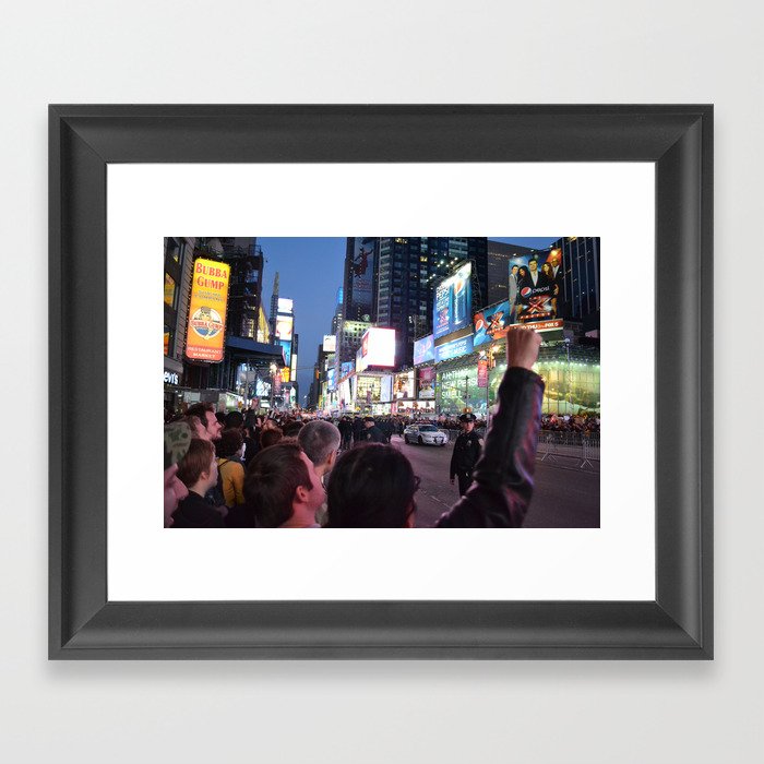 Take Times Square Framed Art Print