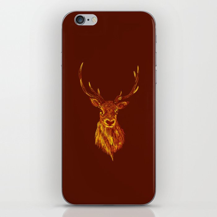 Red Stag iPhone Skin